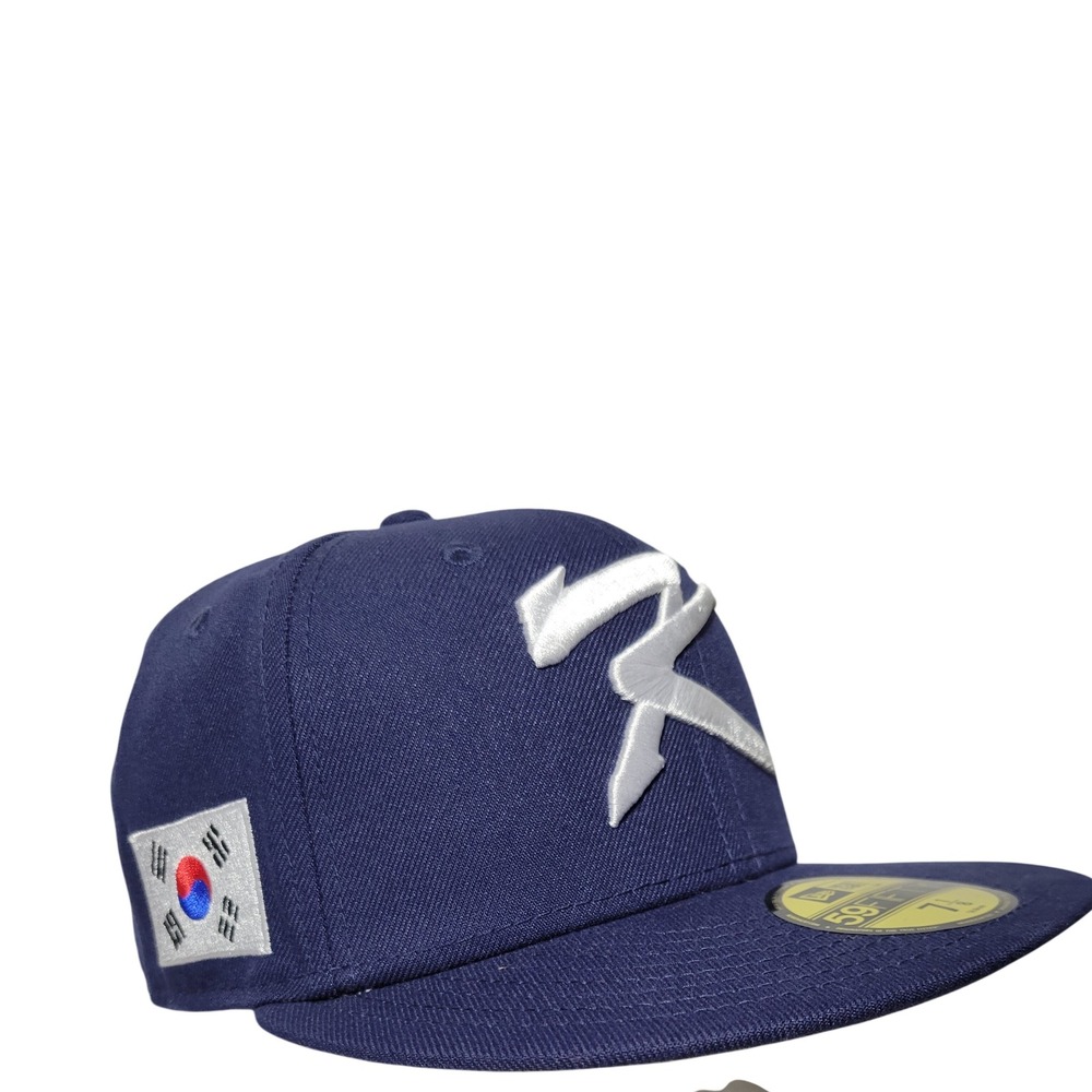 2026 WBC Korea World Baseball Classic Fitted Hat Mens 7 1/8 New Era 59FIFTY Blue
